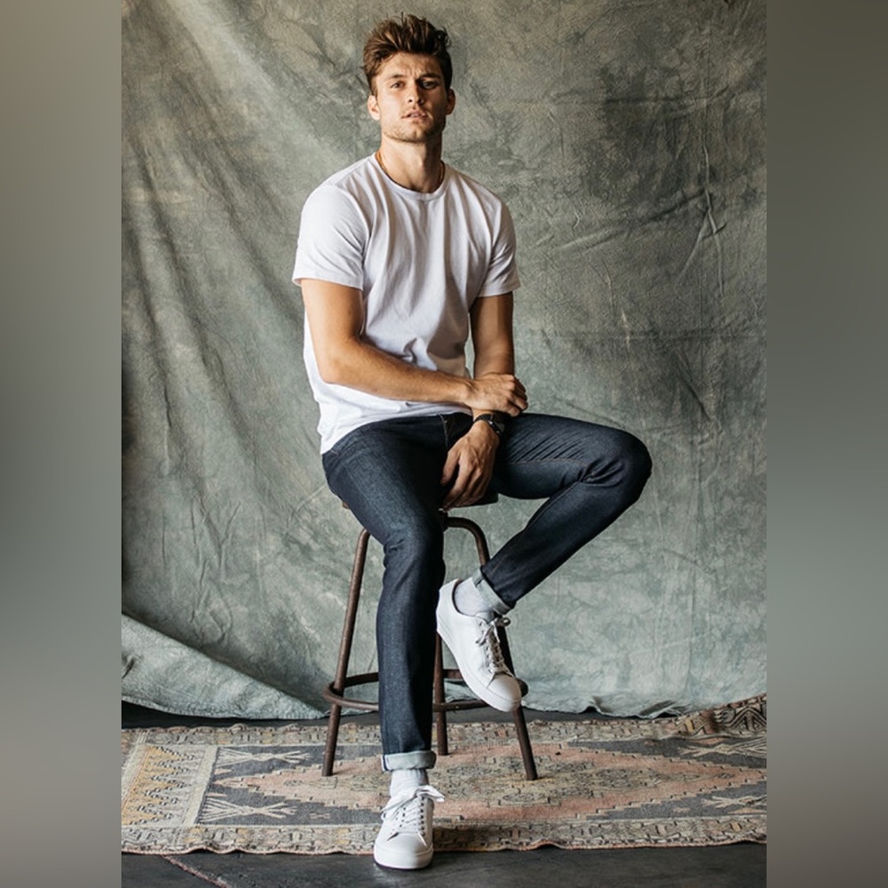 Hiroshi Kato Needle Skinny Pants (Color 4 Way Raw)